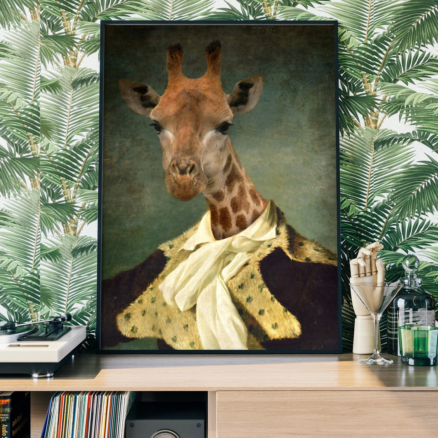 Portrait of A Giraffe - INSIDE HOUSE