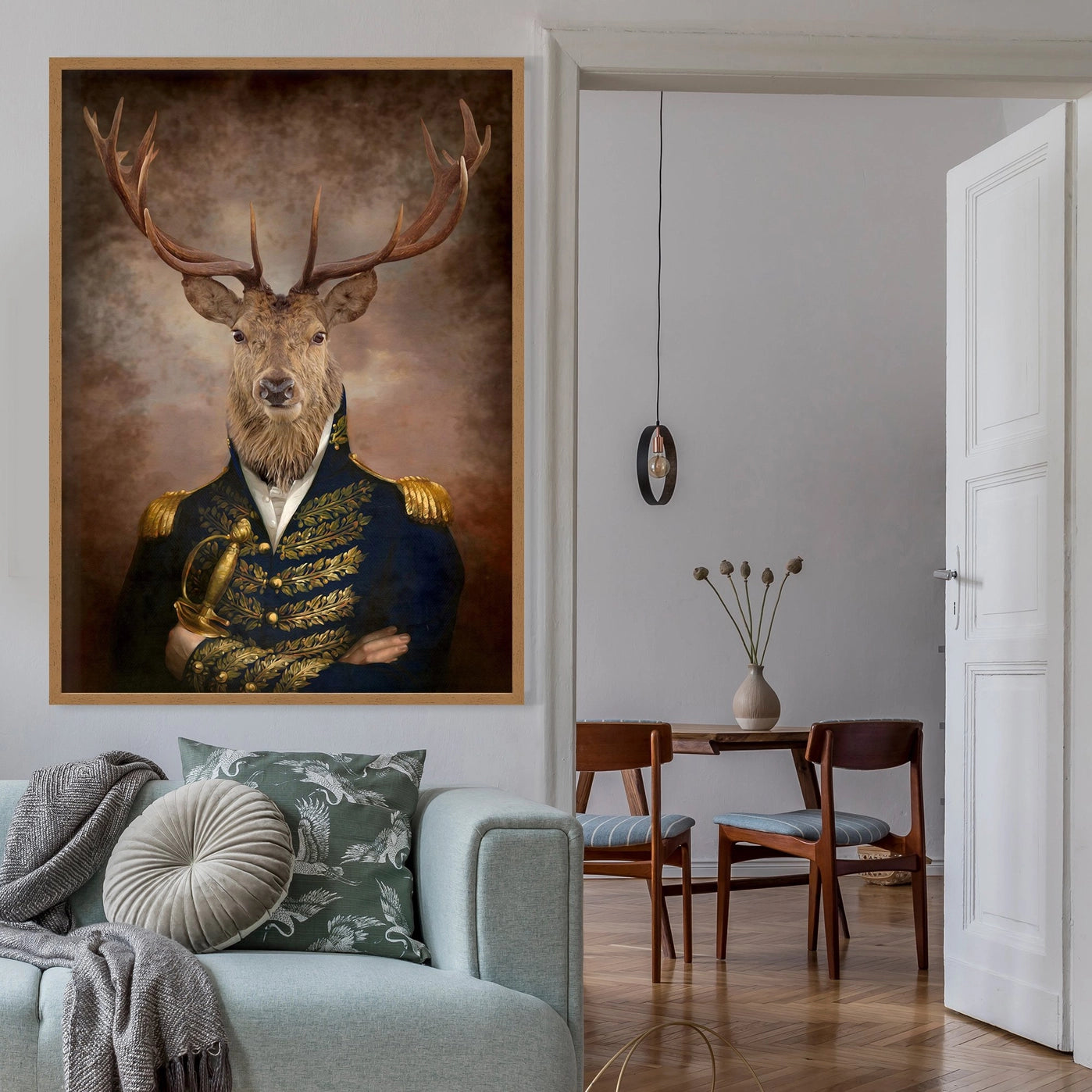 President Stag Portrait - INSIDE HOUSE