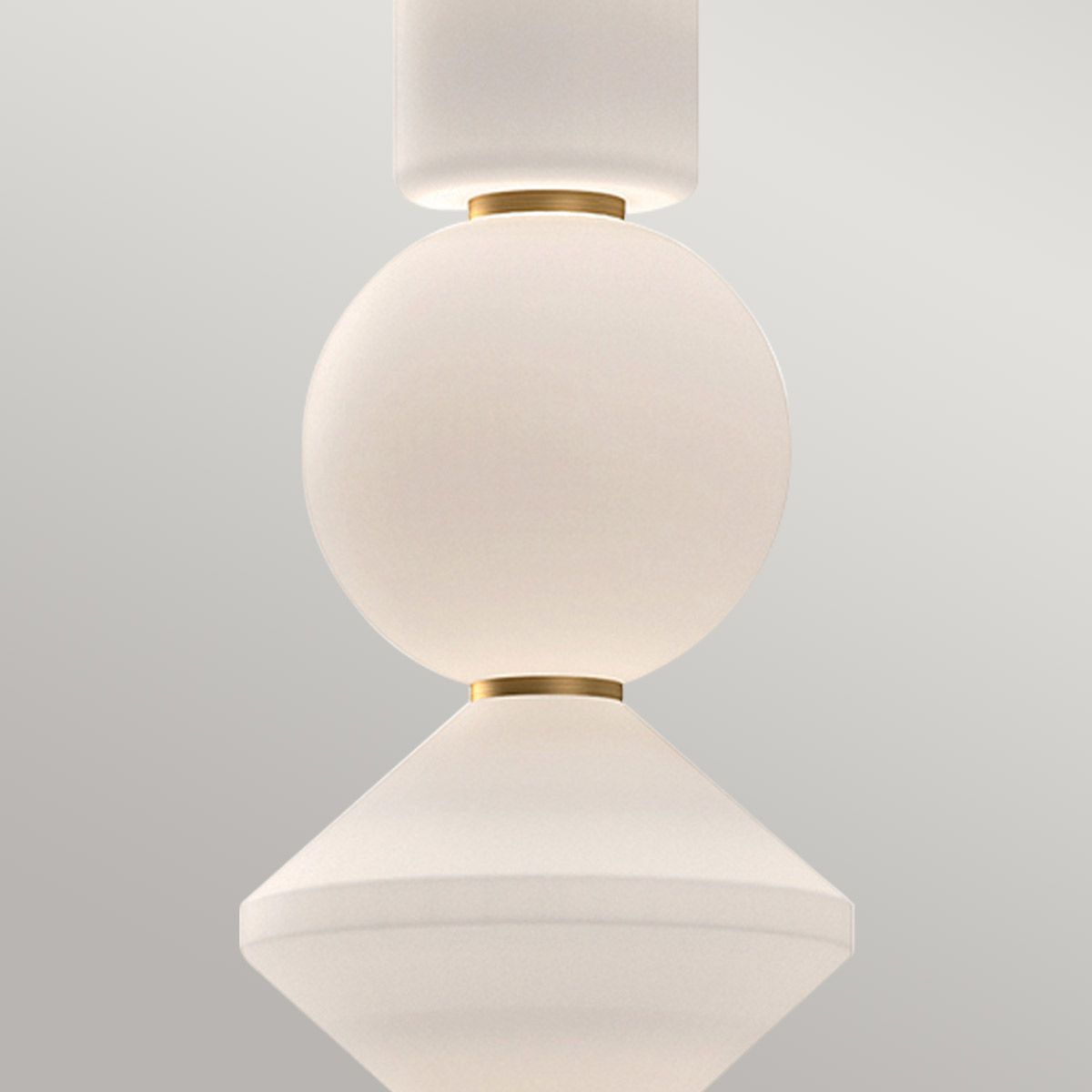 Bijou Aged Gold LED Pendant Light