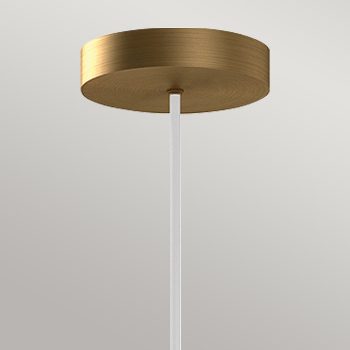 Bijou Aged Gold LED Pendant Light