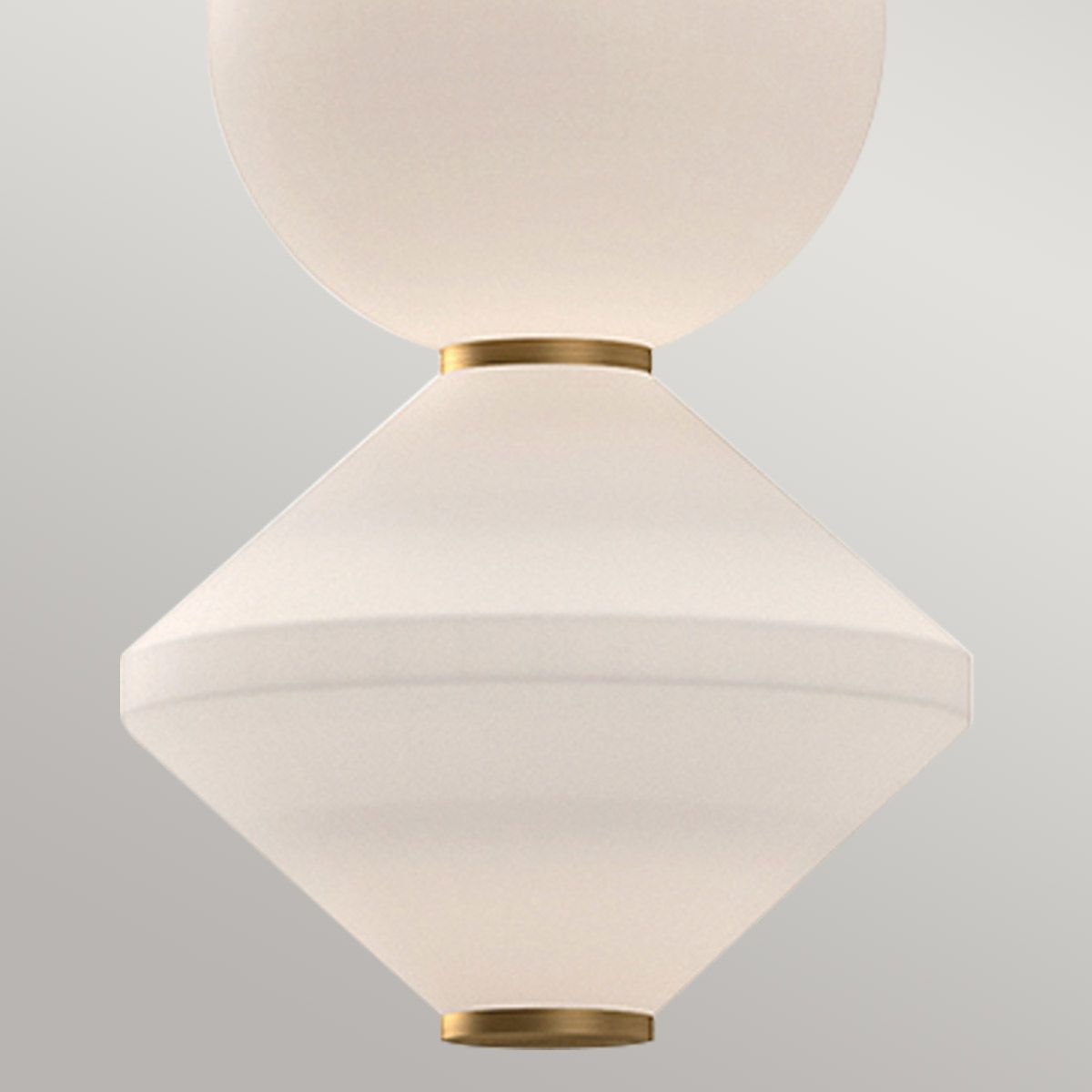 Bijou Aged Gold LED Pendant Light