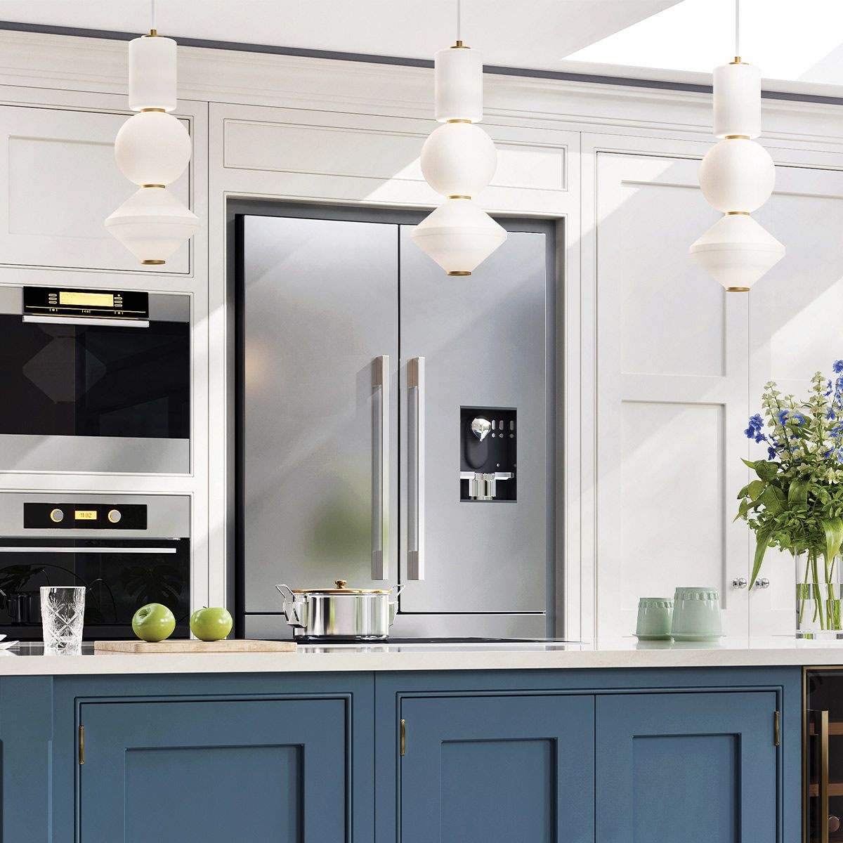 Bijou Aged Gold LED Pendant Light