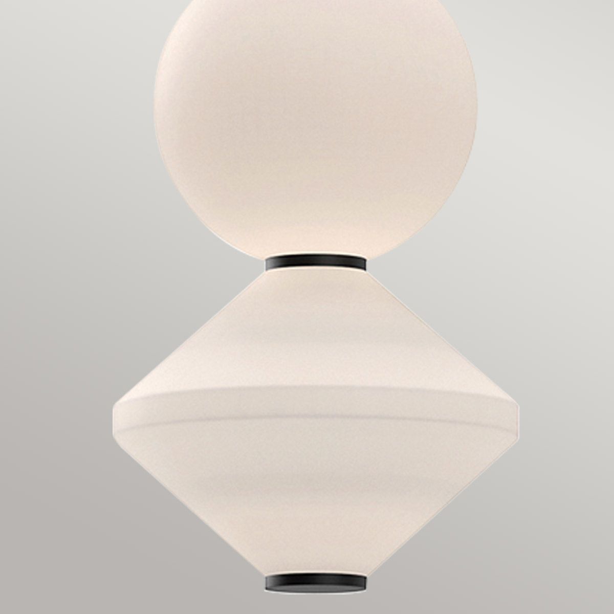 Bijou Matte Black LED Pendant Light