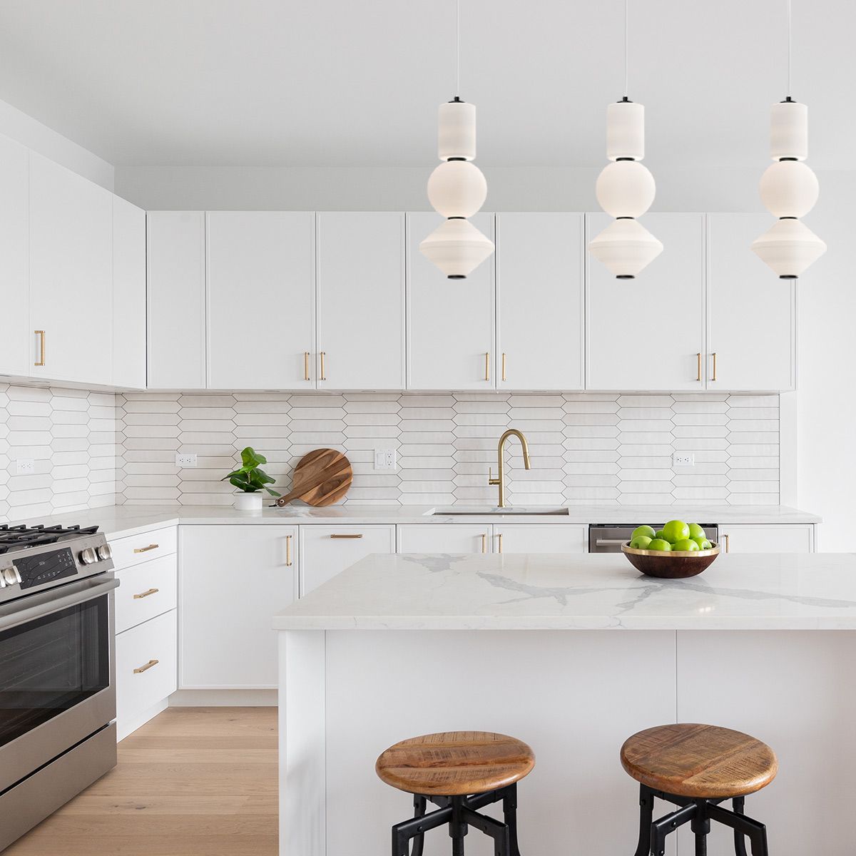Bijou Matte Black LED Pendant Light