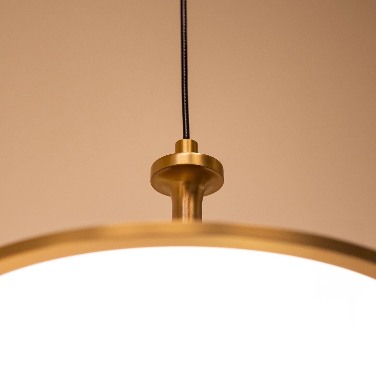 Issa Brushed Gold Medium LED Pendant Light