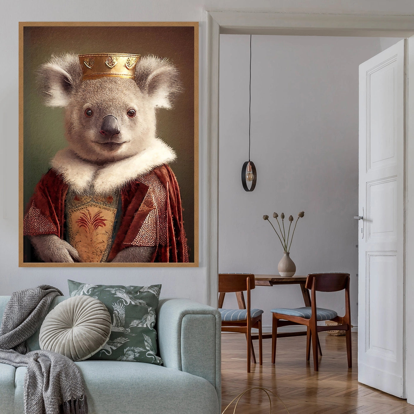 Koala Animal Head Print - INSIDE HOUSE