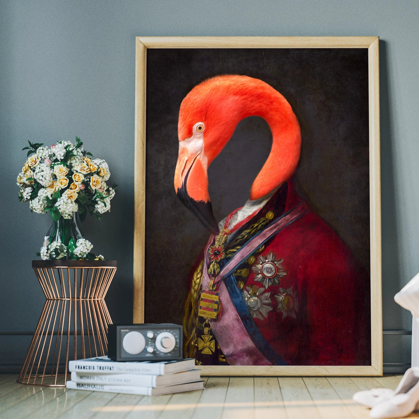 Flamingo Duke Portrait - INSIDE HOUSE