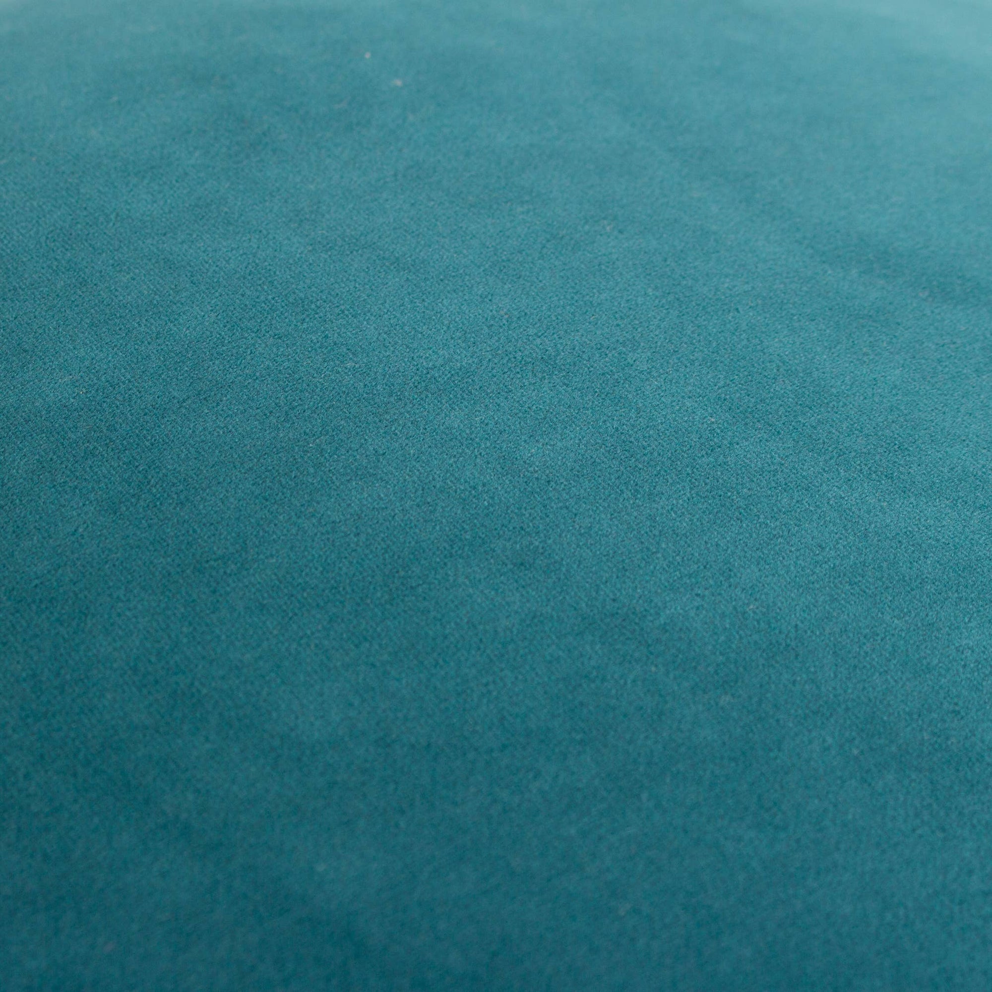 Meridian Velvet Cushion Teal/Blush: Teal/Blush / Feather Rich Filled / 55 x 55cm - INSIDE HOUSE