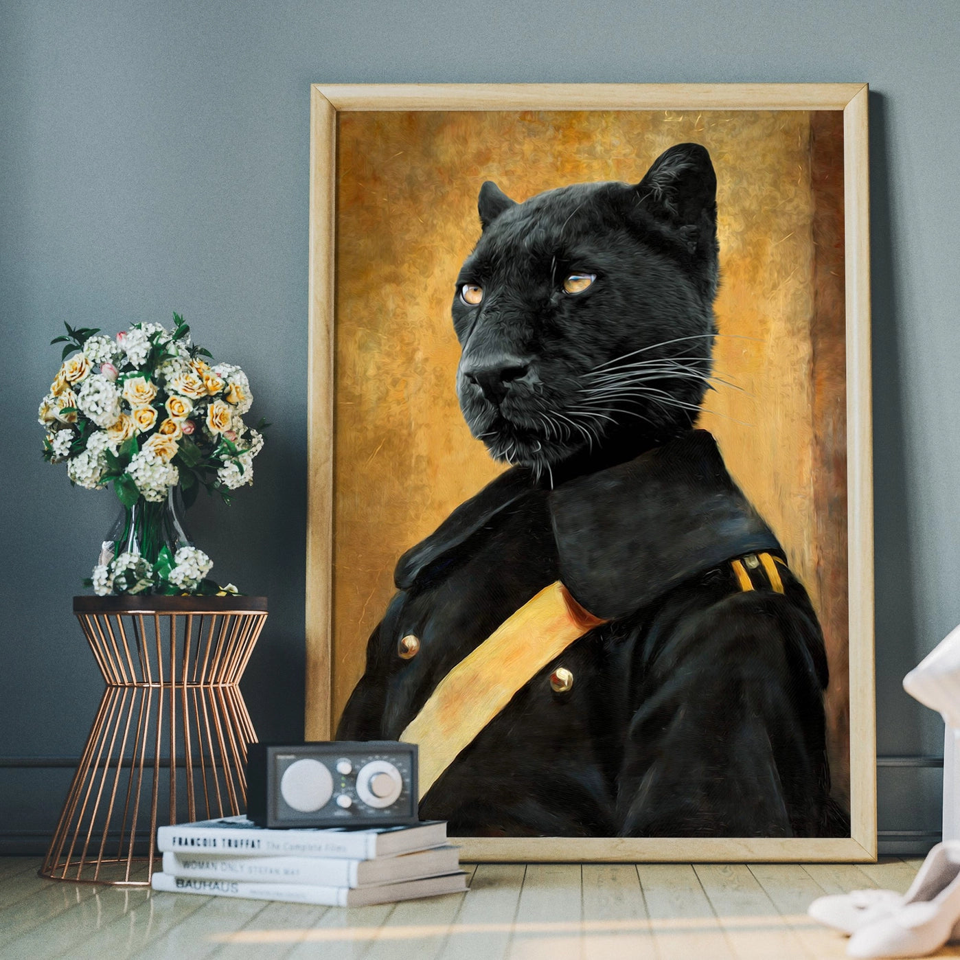 Black Panther Portrait - INSIDE HOUSE