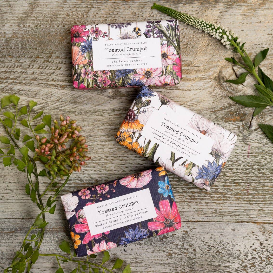 Rhubarb &amp; Clotted Cream Soap
