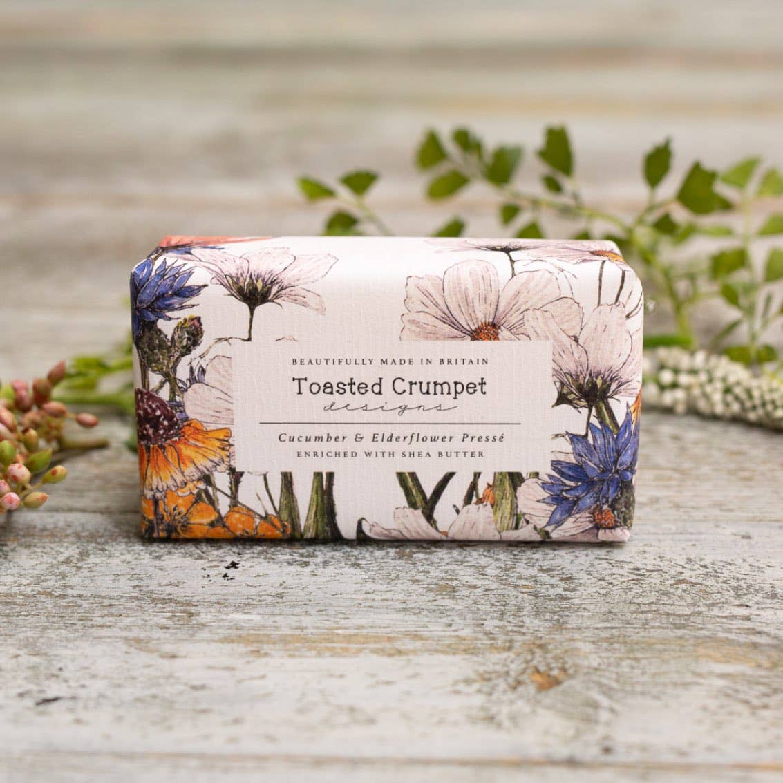 Cucumber &amp; Elderflower Presse Soap
