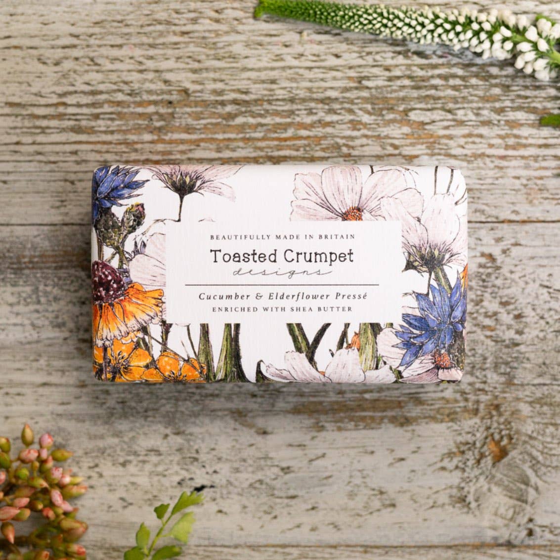 Cucumber &amp; Elderflower Presse Soap