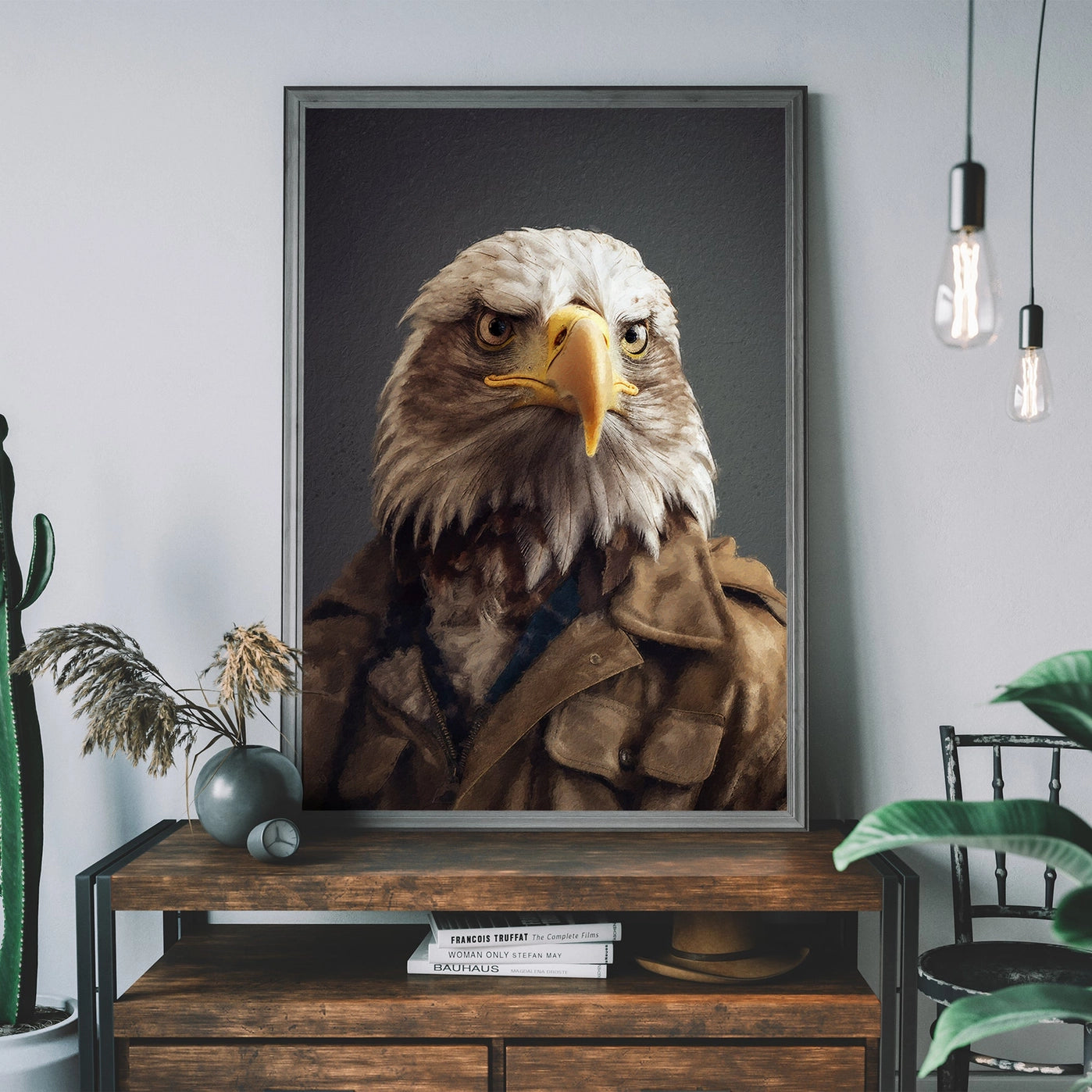 American Eagle Animal Portrait Print - INSIDE HOUSE