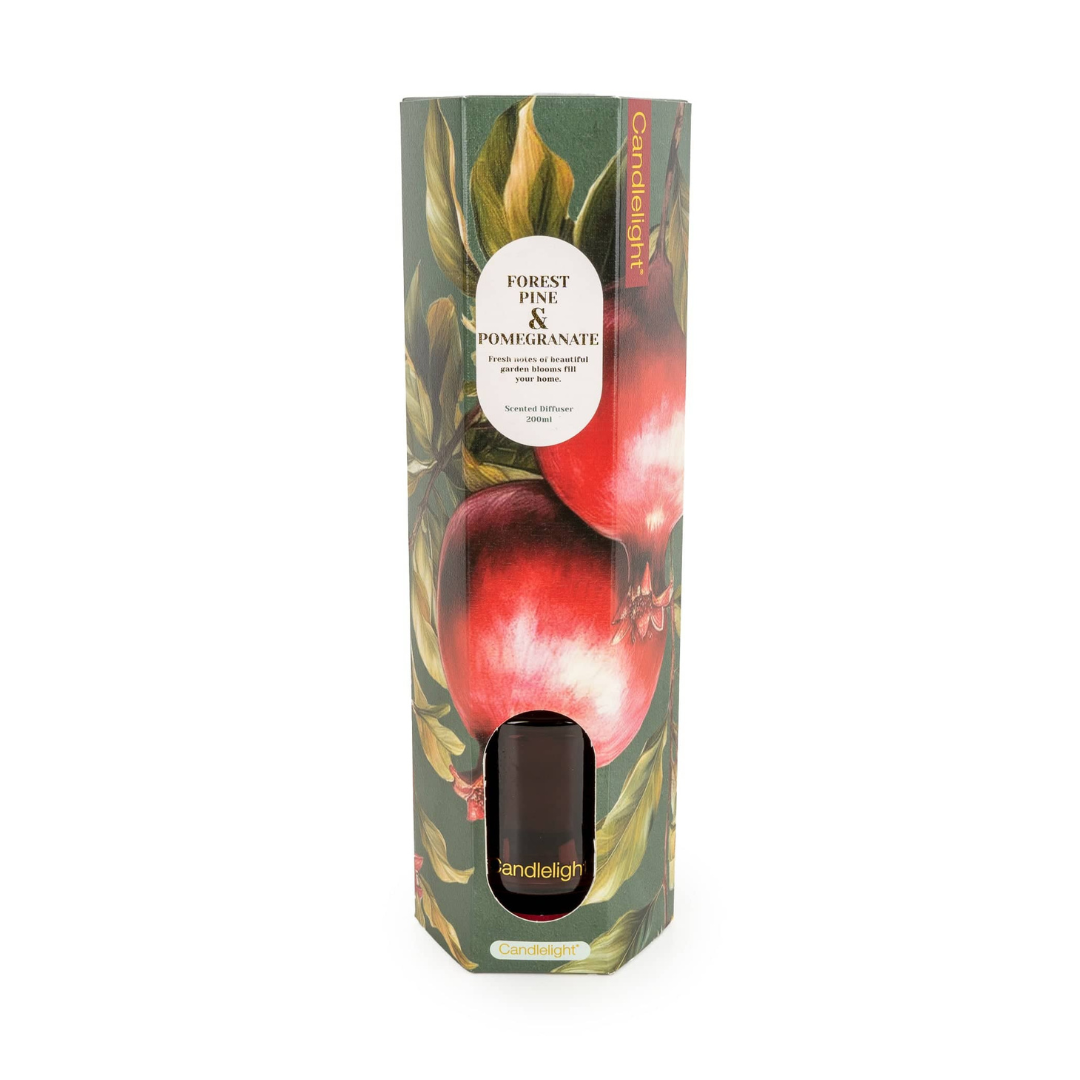 200ml Reed Diffuser - Forest Pine &amp; Pomegranate