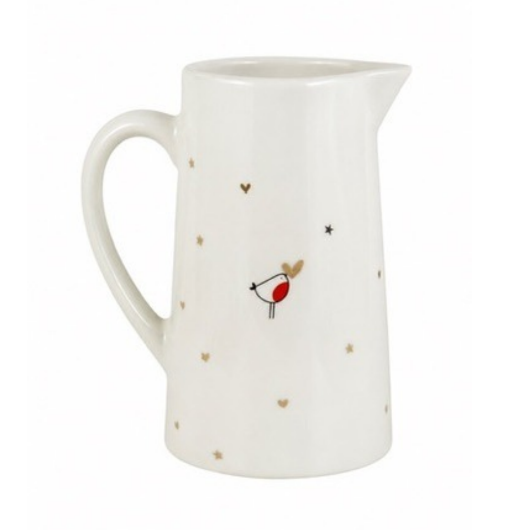 Robin Heart Design China Jug